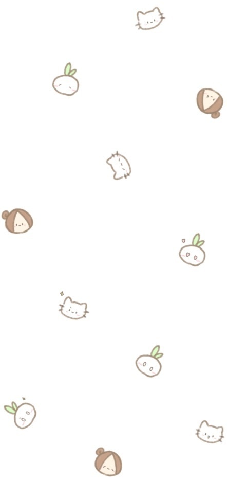 iPhoneクリアスマホケース〜キュートフェイス〜