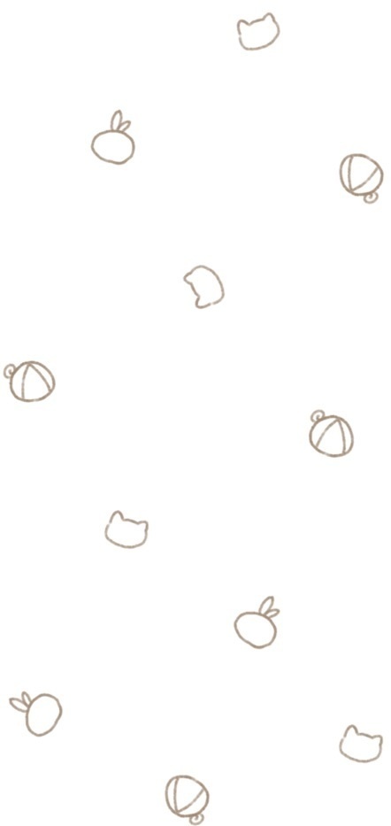 iPhoneクリアスマホケース〜シンプルフェイス〜