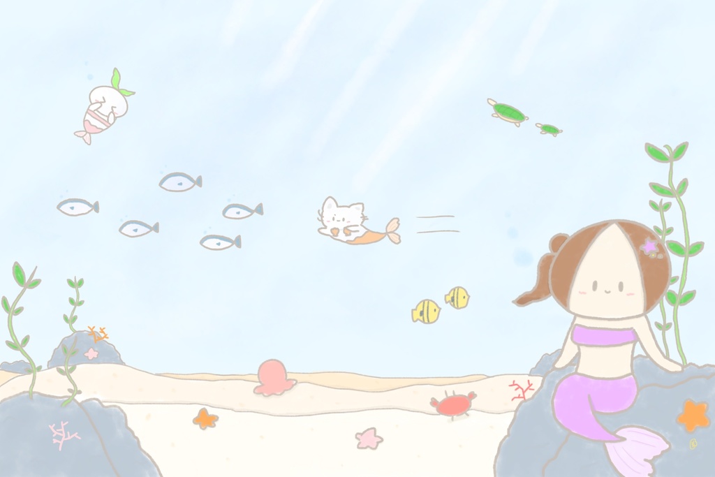 みっちょんキャラクターズパズル〜マーメイド〜