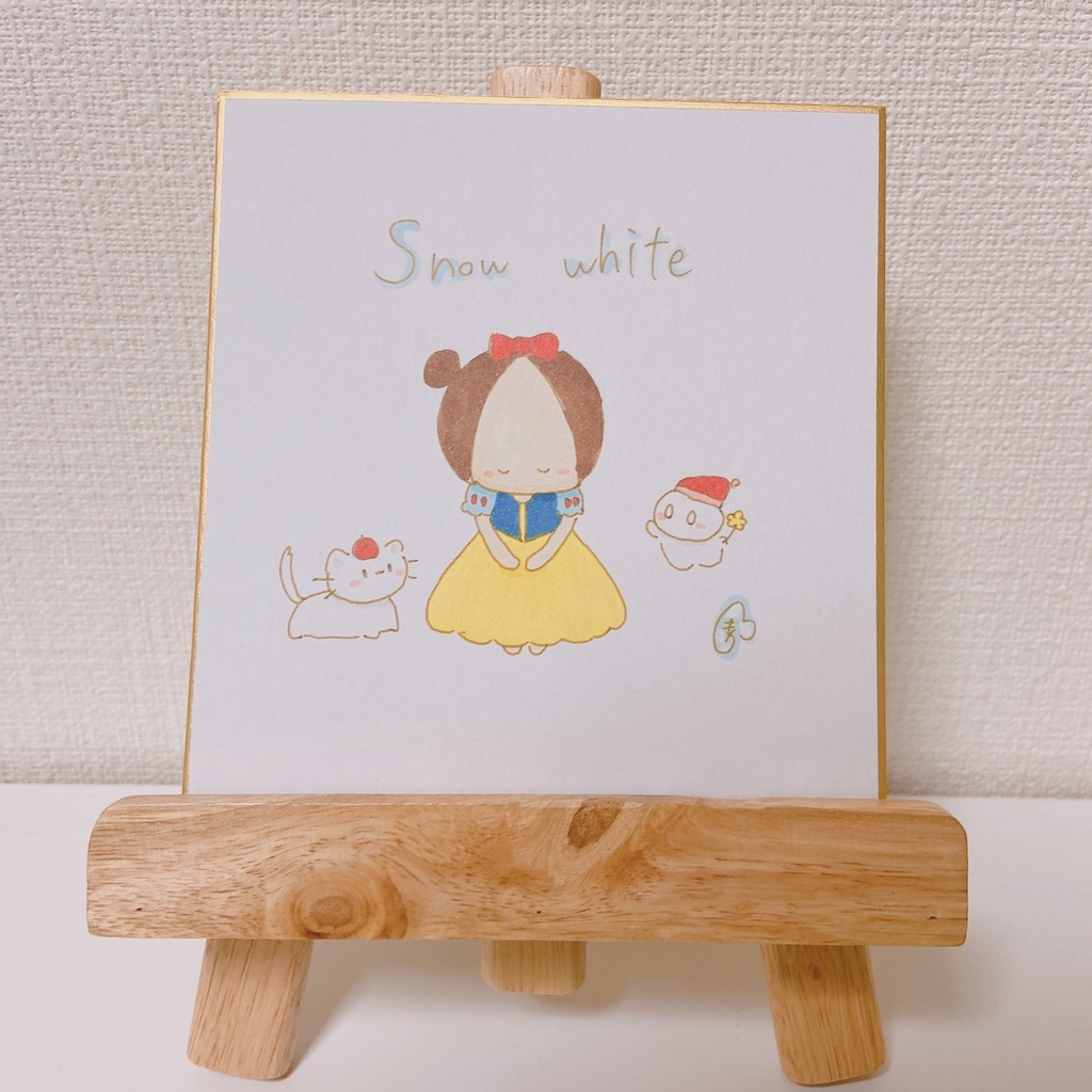ミニ原画 白雪姫 めーぷる工房 Booth ミニ原画 白雪姫 めーぷる工房 Booth