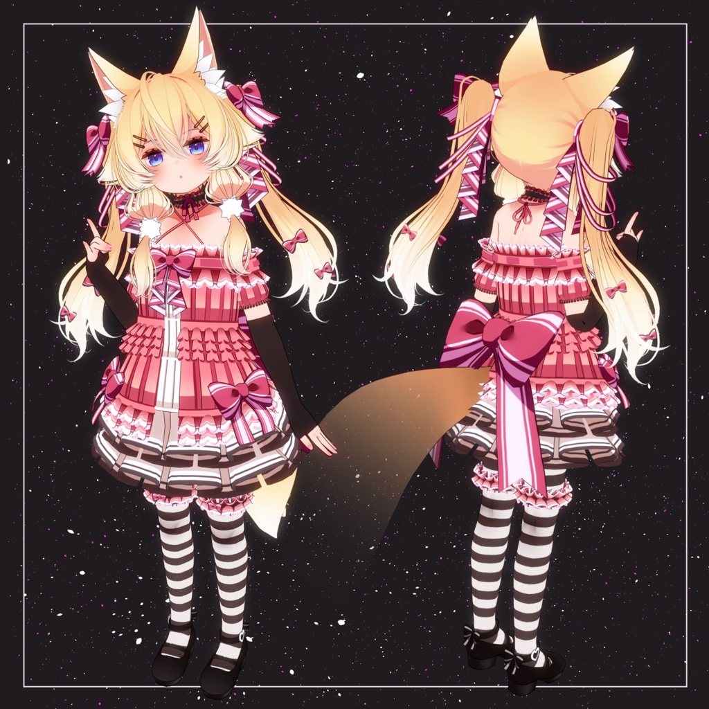 【SALE】オリジナル3Dモデル【ちろる】Ver.1.11