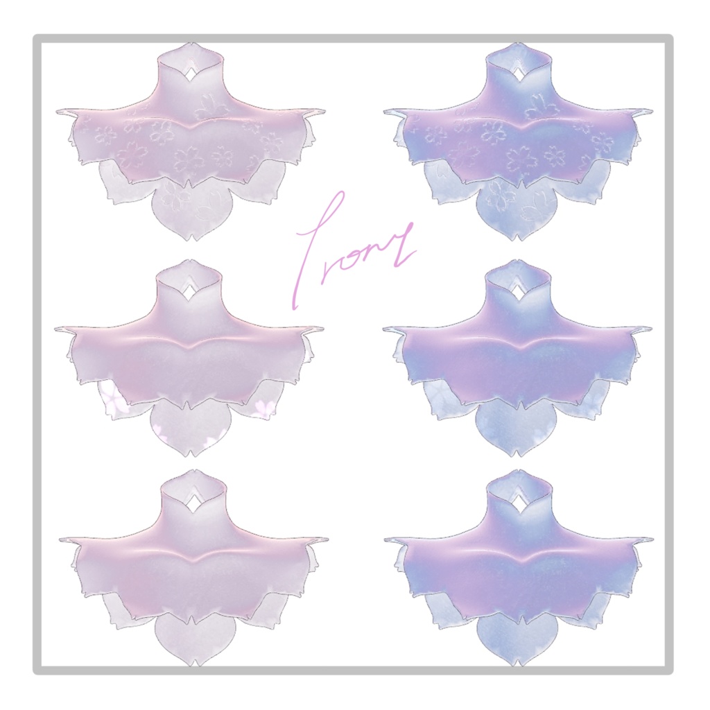 free【レティニア専用】ケープインナー_桜