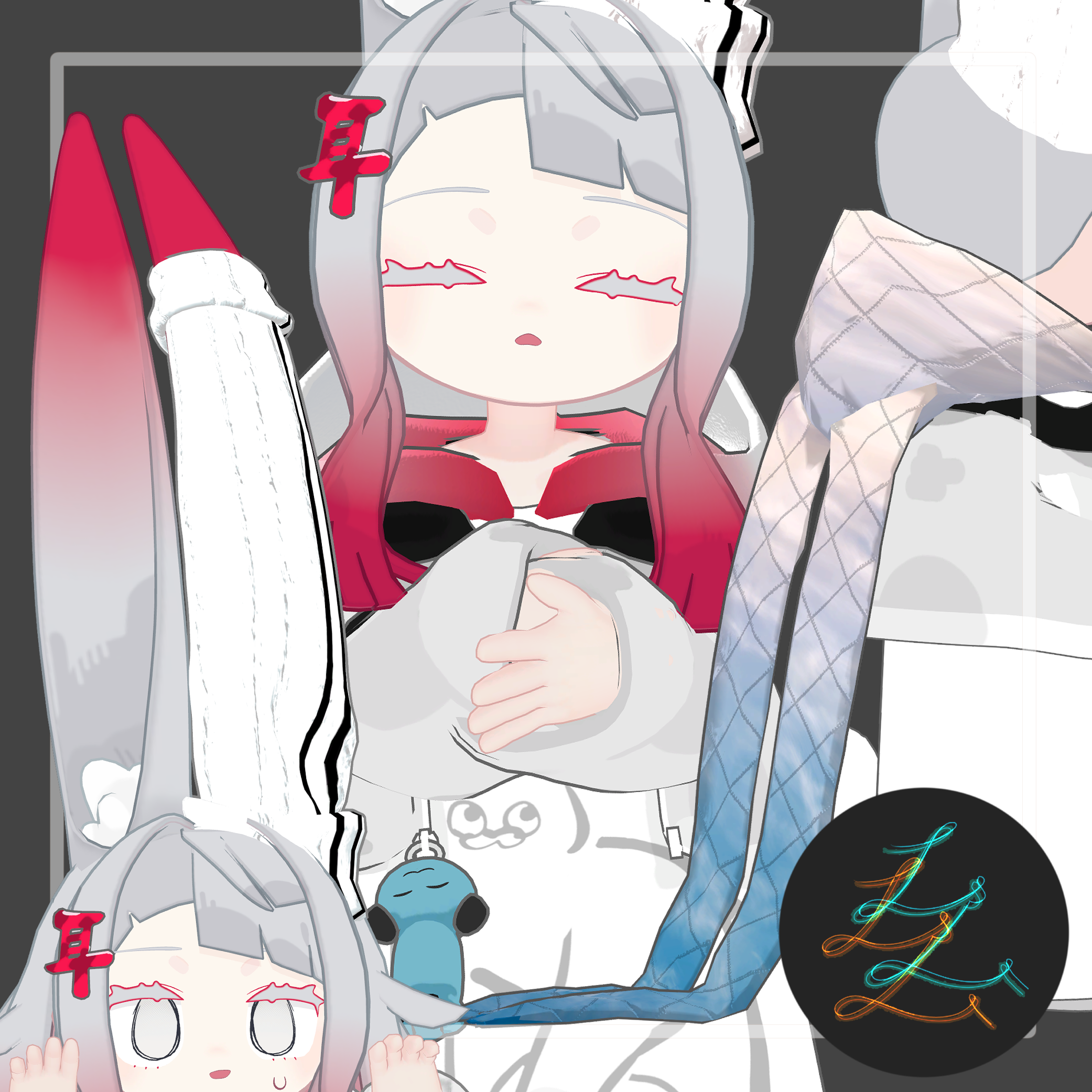 【みみのこ専用】耳カバー&耳フード（mimicover&mimihood）