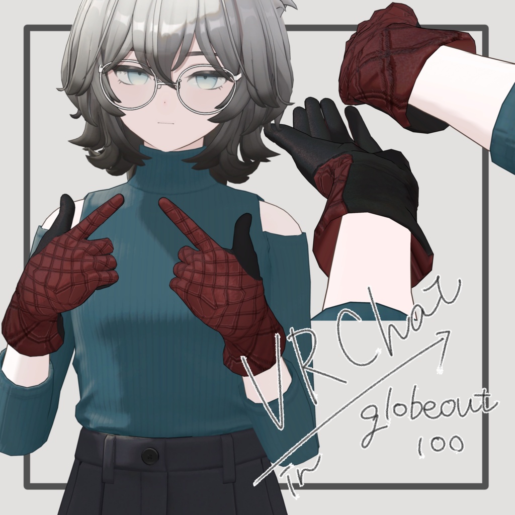 ❢ショップ再開sale❢【ヒビキ専用】ヒビキちゃんの手袋(hibiki globe)