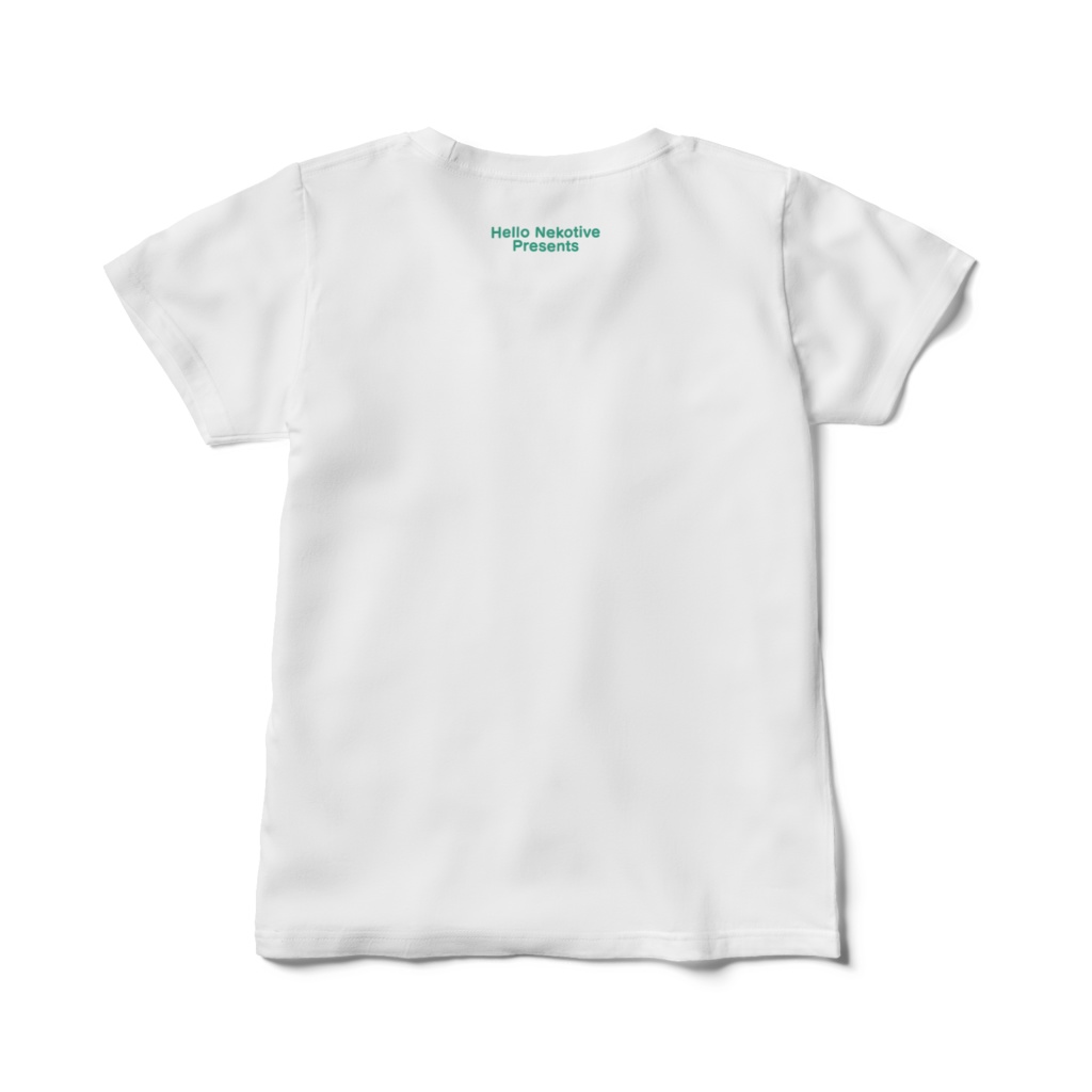 NEKOTIVE-Light 夏の猫 アイス食べたい OGR Lab. Tシャツ