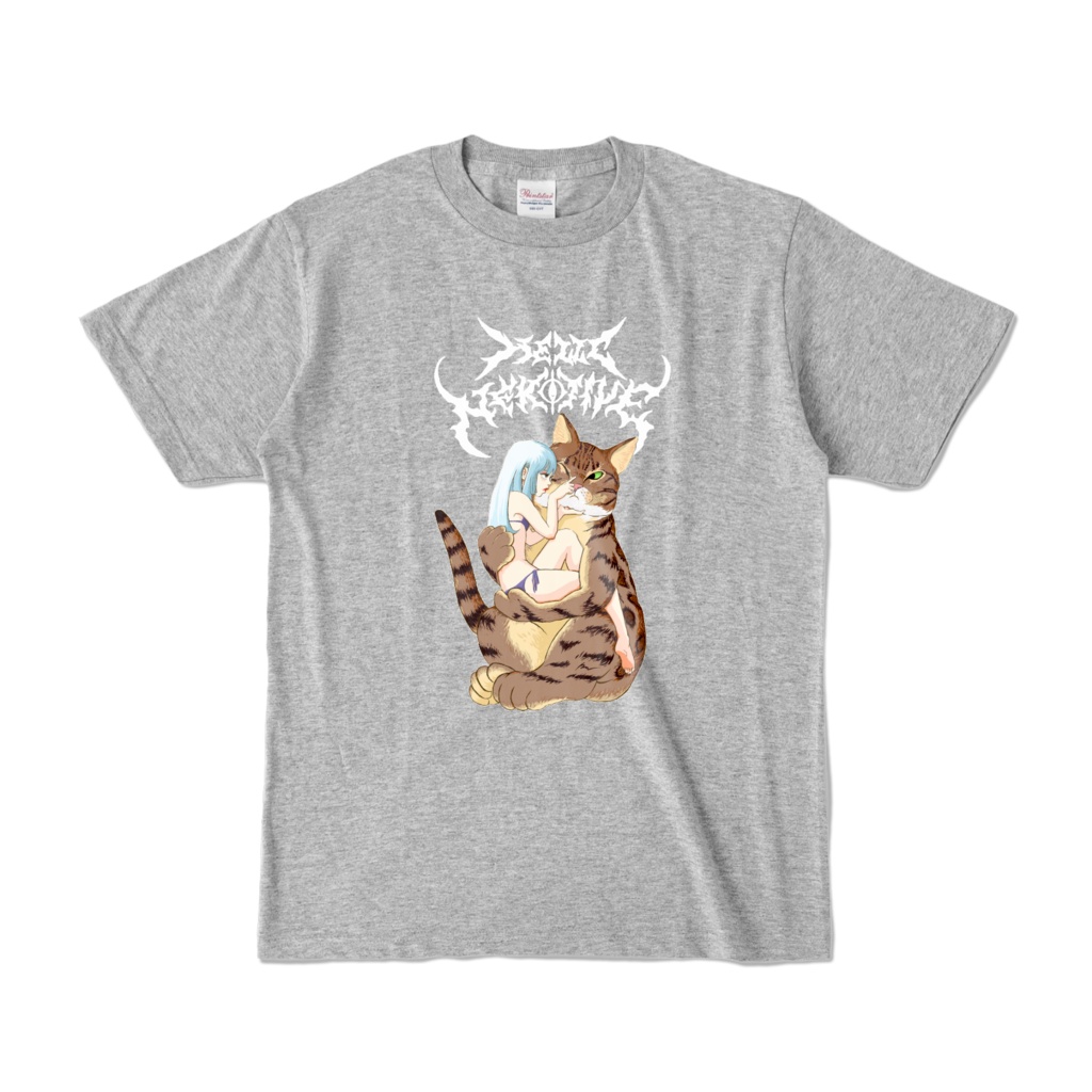 NEKOTIVE 少女と猫 猫型抱き枕 大型ぬいぐるみ 猫 茶トラ ビキニ女子