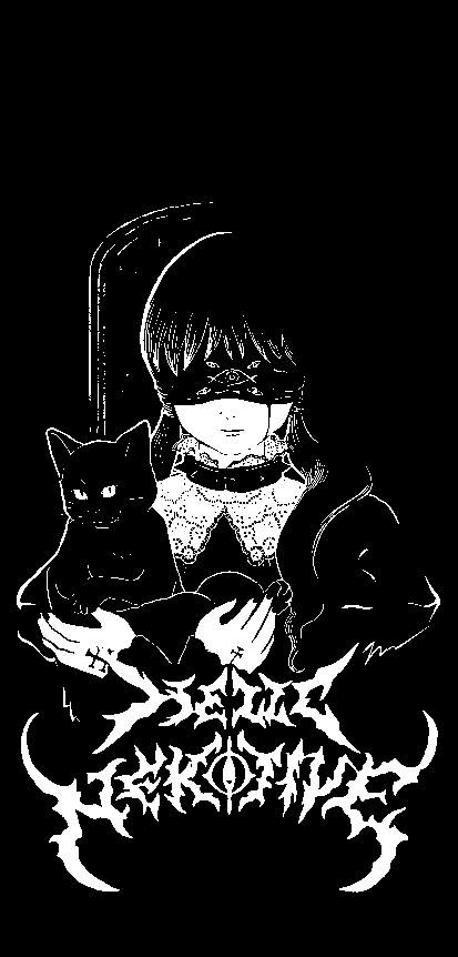 NEKOTIVE-タロット占い師と黒ねこ【006】iPhone スマホケース