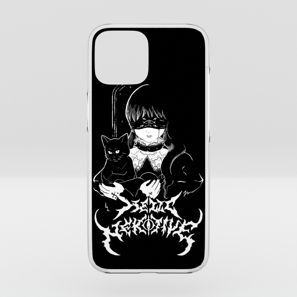 NEKOTIVE-タロット占い師と黒ねこ【006】iPhone スマホケース