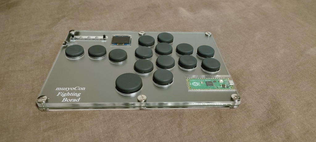 レバーレスアケコン【むしょこんファイティングぼらど】