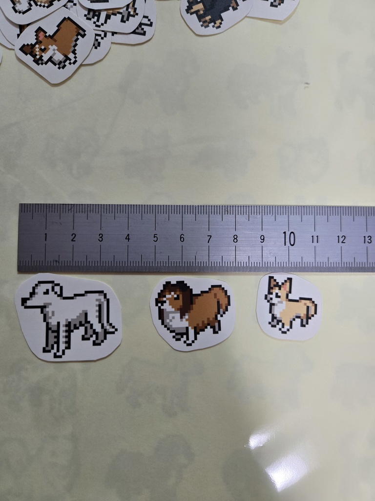 犬ドットシール DOT×DOG 30犬種