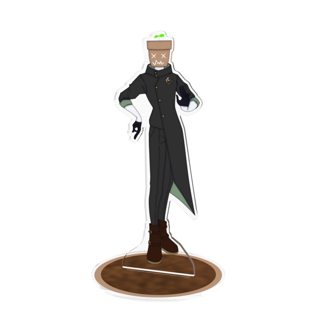 Ueki’s acrylic stand