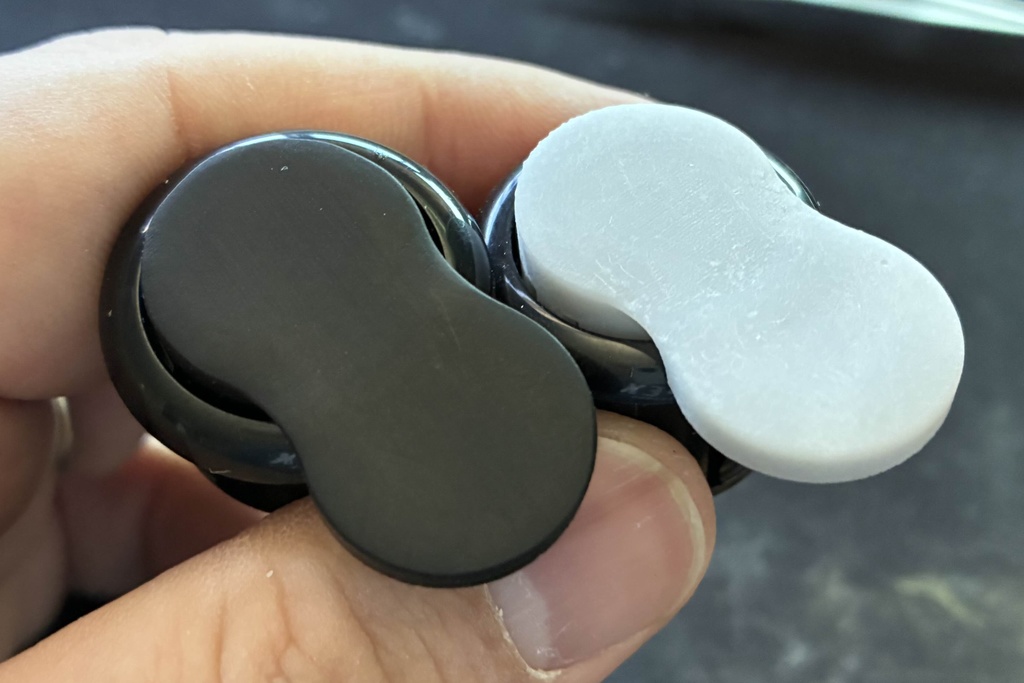 三和ボタンΦ24/30(OBSF-24/30用)拡張ボタンTOP LuminouSnowman24/30