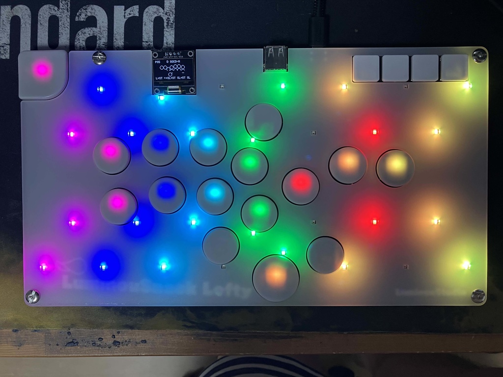 超薄型レバーレスコントローラーLuminouSnack v2 Lefty
