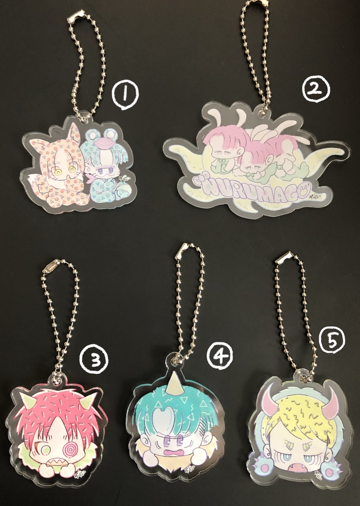 【アクキー】エレリ、ヌルマゴ、エレエルリ