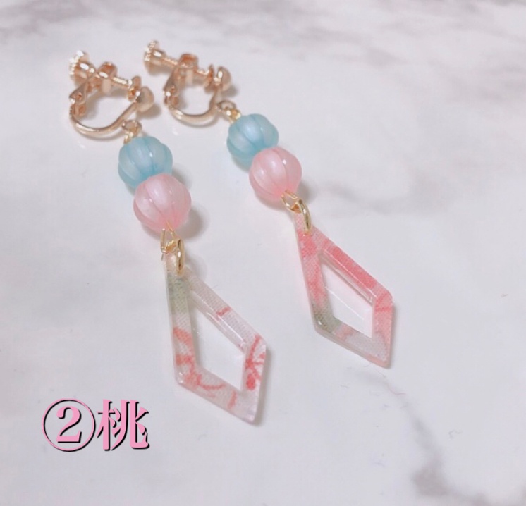 和柄٭❀*春心地イヤリング