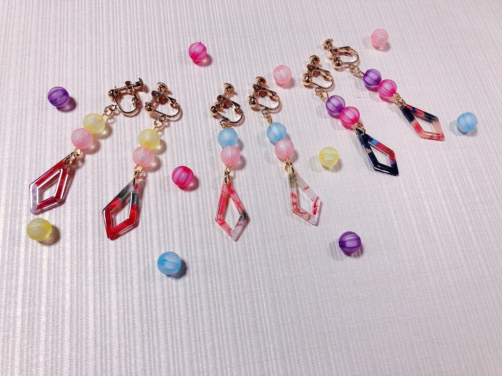 和柄٭❀*春心地イヤリング