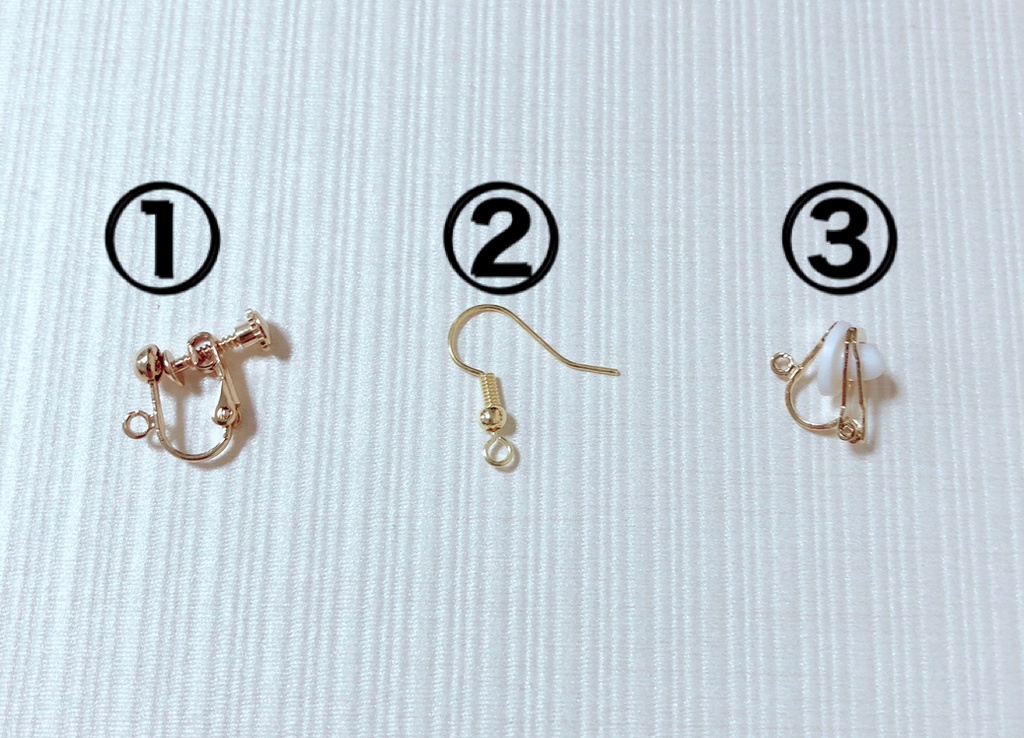 THE 虎牙道イメージイヤリング