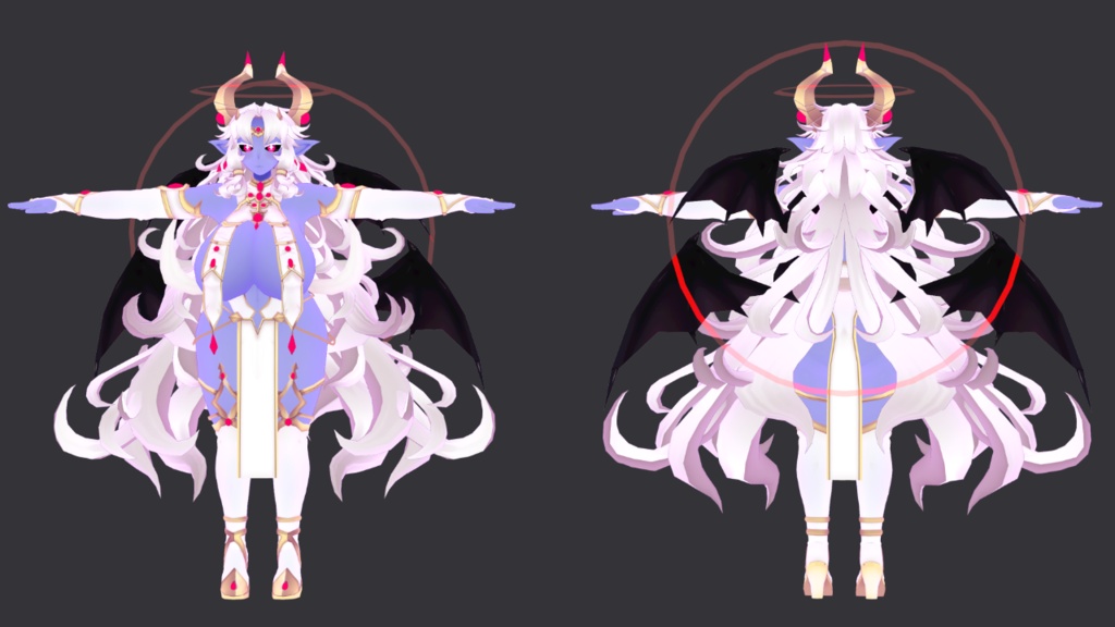 Multipurpose Devil 3D Avater "ALST Lily" 多目的魔王3Dアバター「アルストリリィ」