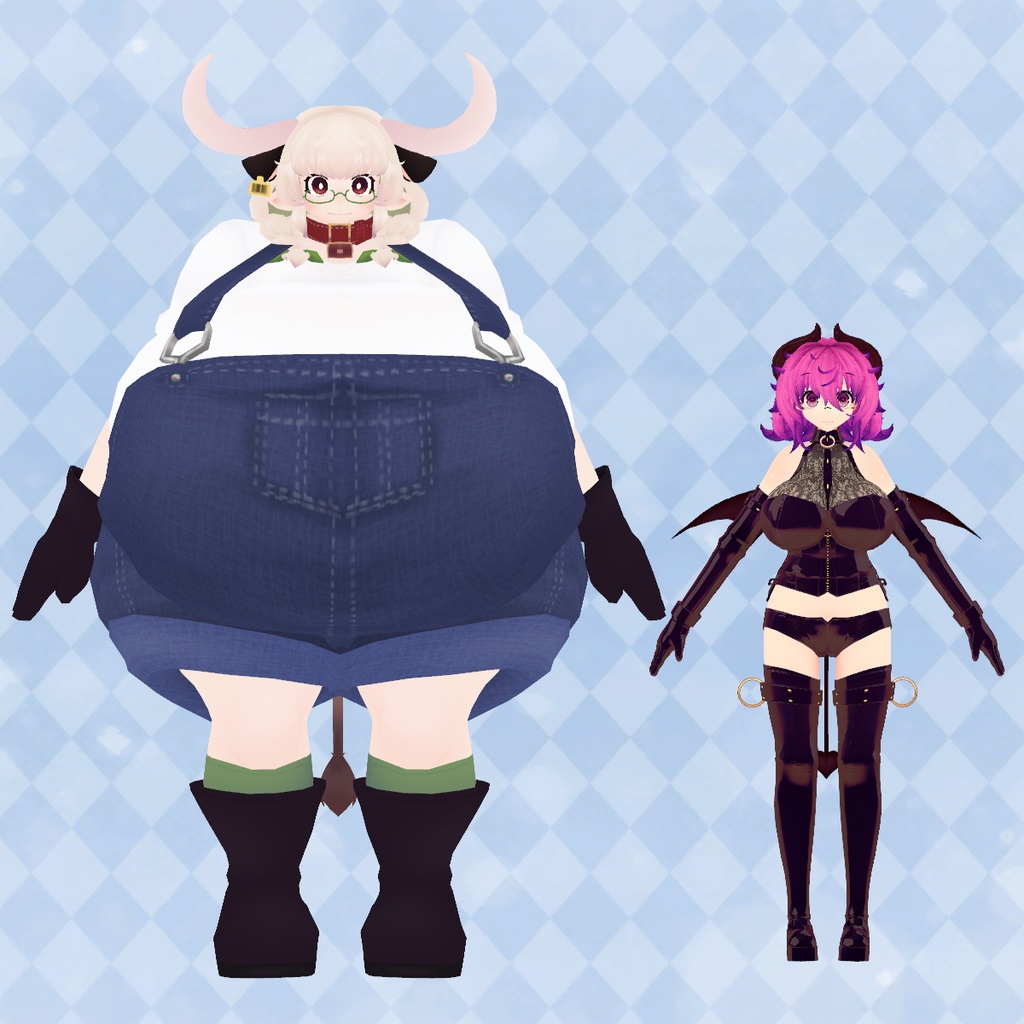 MultipurposeChubby3DAvatar"Tokumori Coussinet" 多目的ぽっちゃり3Dアバター「トクモリクシネ」