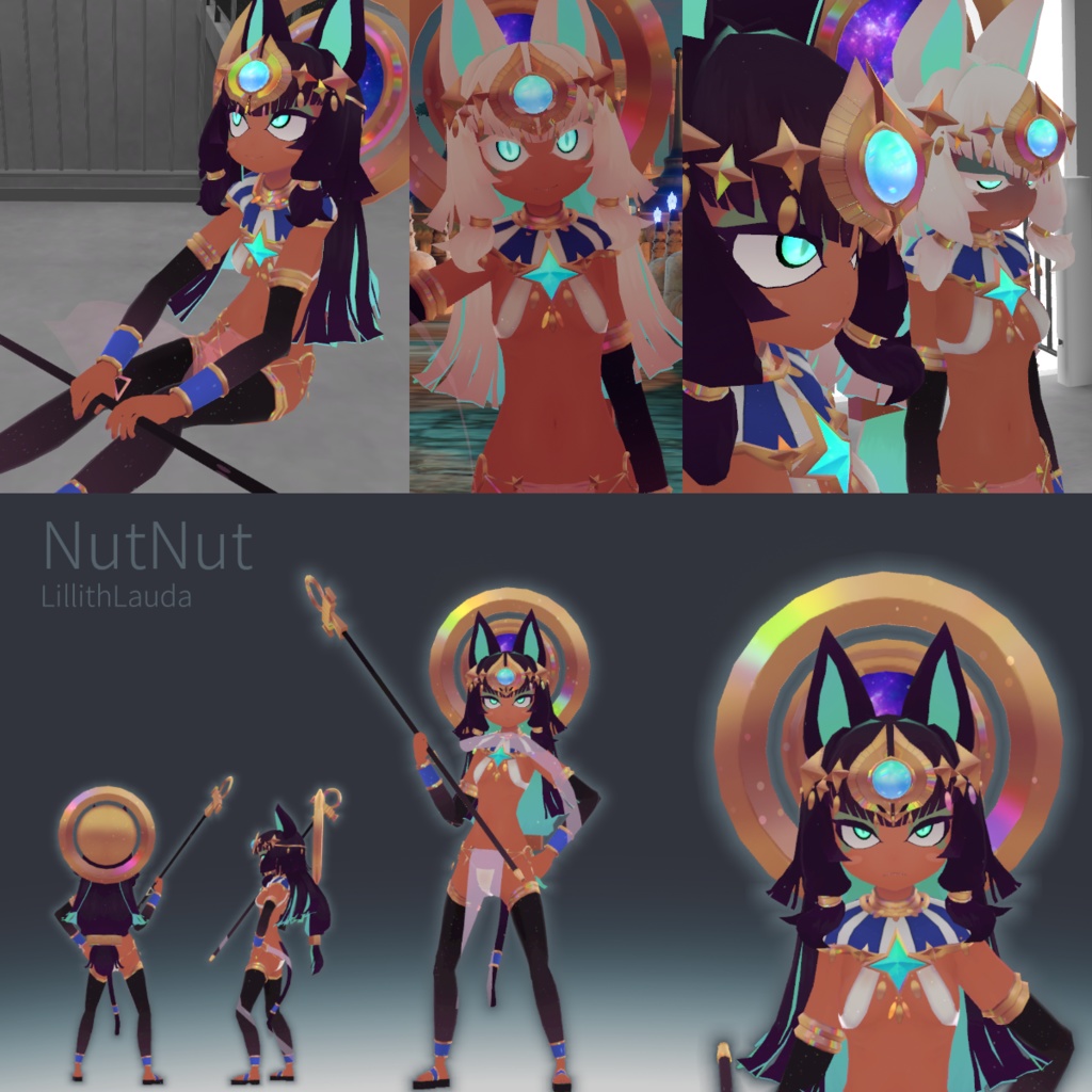 MultipurposeEgyptian3DAvatar"NutNut"