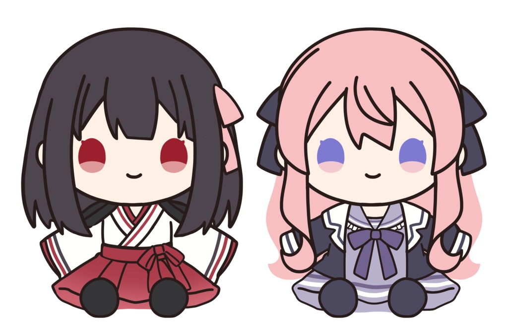 【残り4点】つぼみ＆ゆめは ステッカー