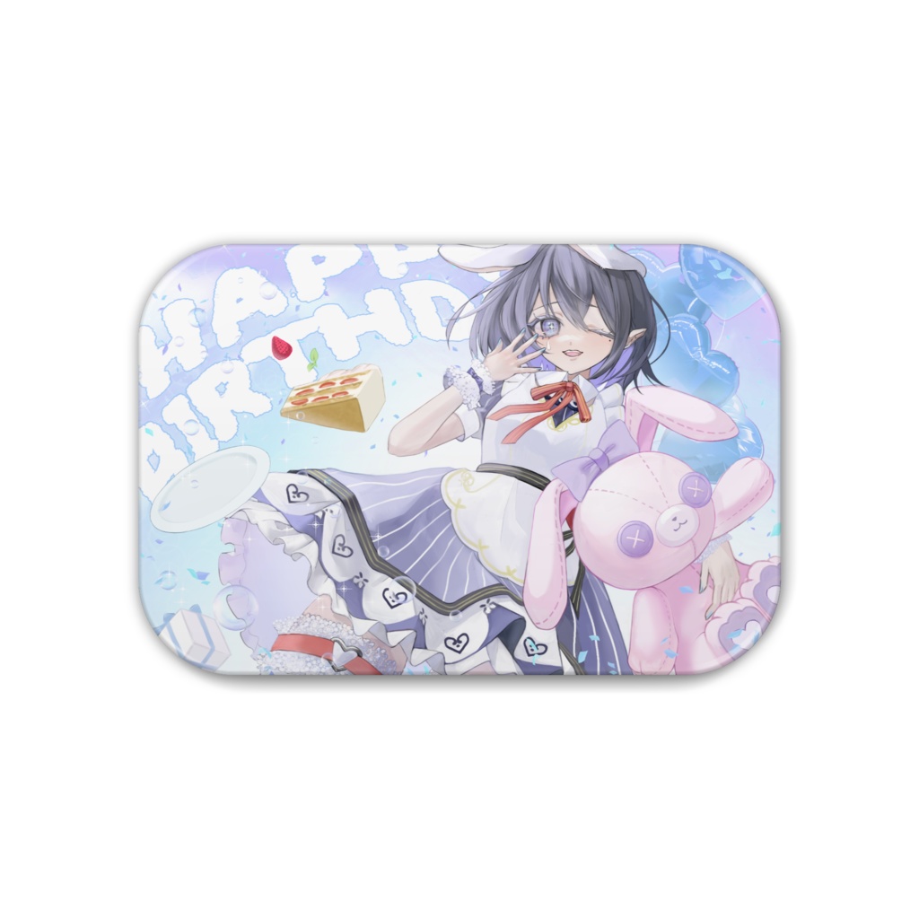 誕生日記念缶バッジ