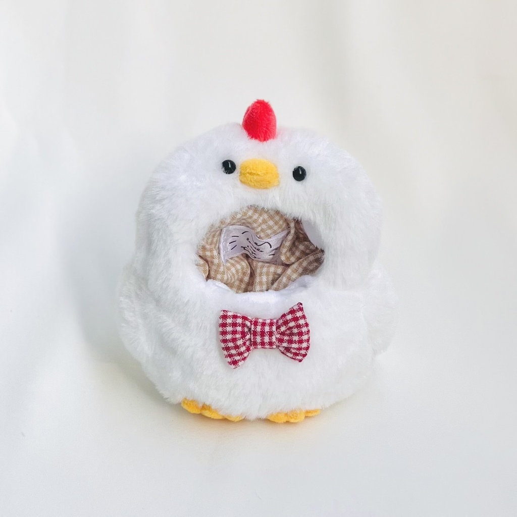 【にじぱぺっと】にわとりきぐるみ