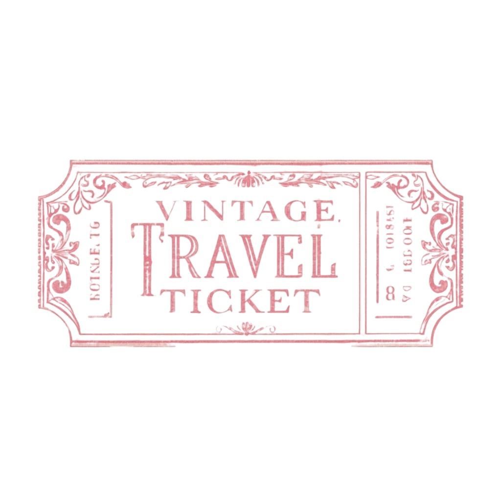 「ピンクの大人可愛い水彩旅行クリップアート23選|PNG形式」