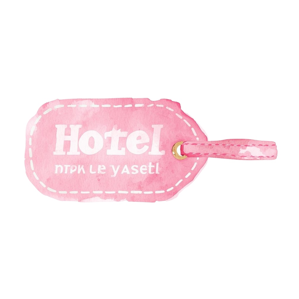 「ピンクの大人可愛い水彩旅行クリップアート23選|PNG形式」