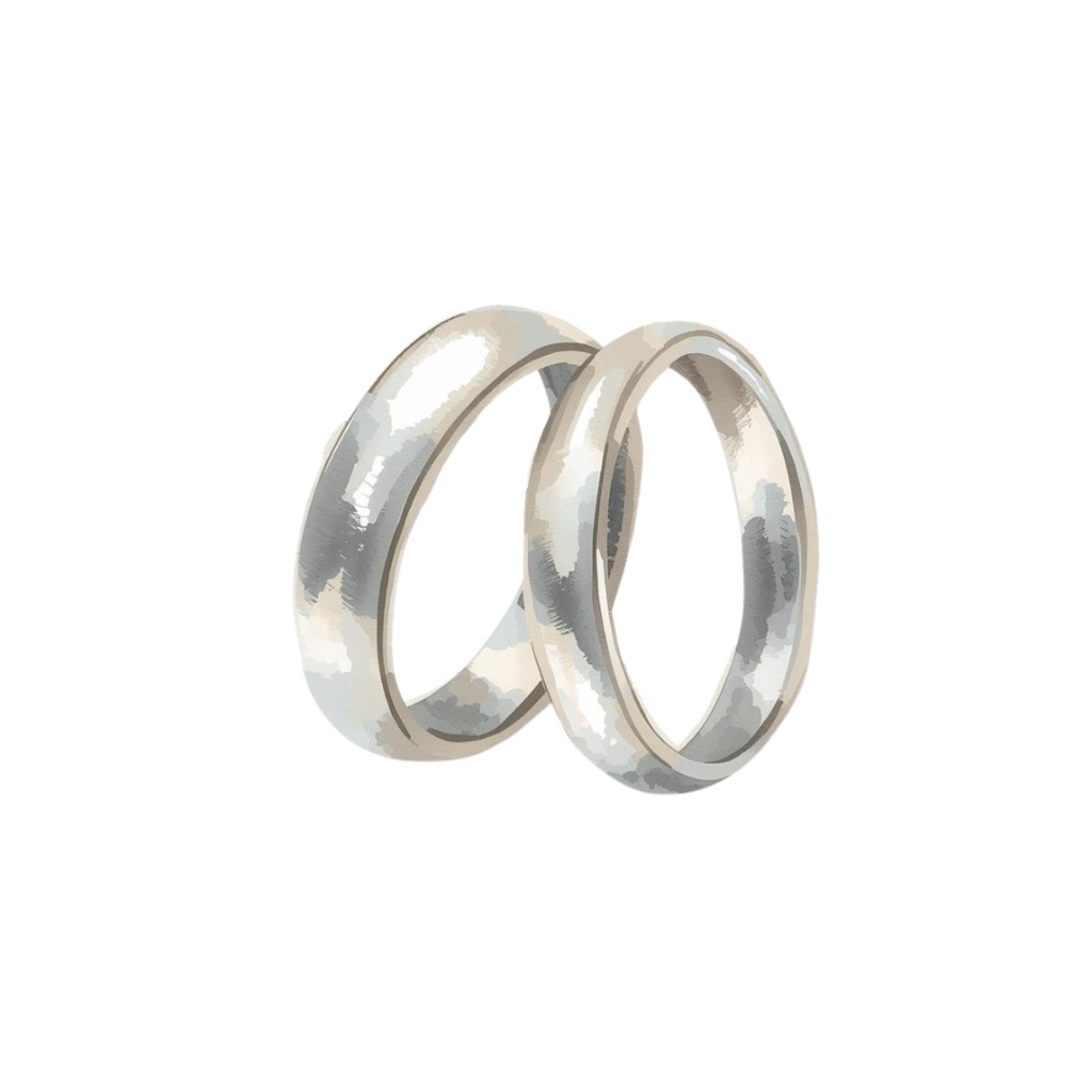 淡い水彩ウェディング クリップアート素材31セット|PNG透明背景|結婚式デザイン素材