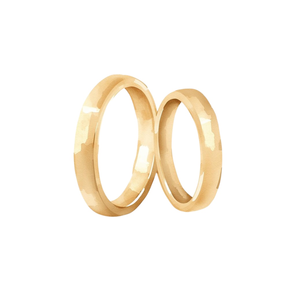 淡い水彩ウェディング クリップアート素材31セット|PNG透明背景|結婚式デザイン素材