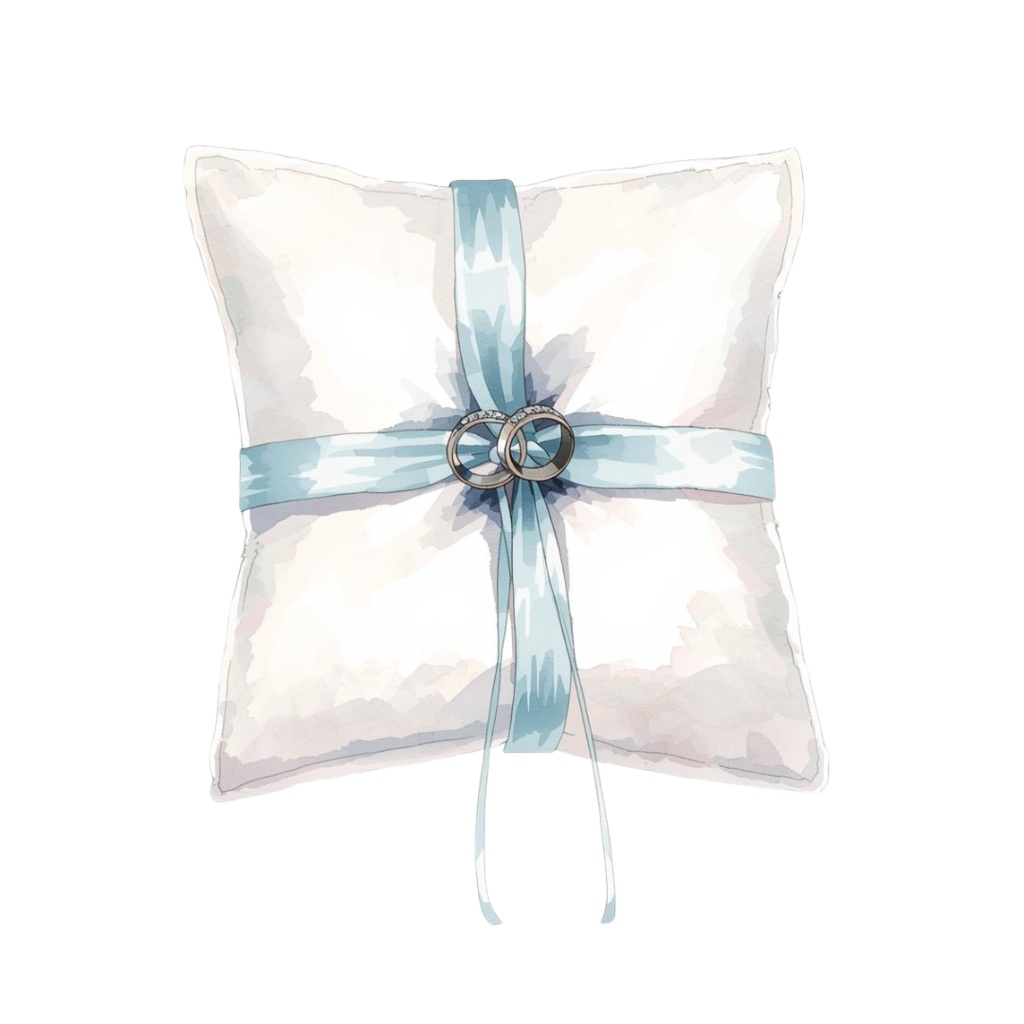 淡い水彩ウェディング クリップアート素材31セット|PNG透明背景|結婚式デザイン素材