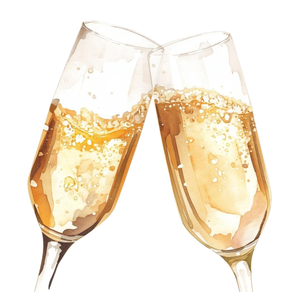 淡い水彩ウェディング クリップアート素材31セット|PNG透明背景|結婚式デザイン素材