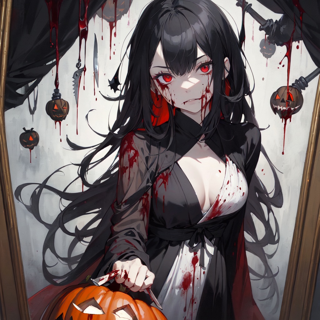 ブラッディハロウィーン　イラスト