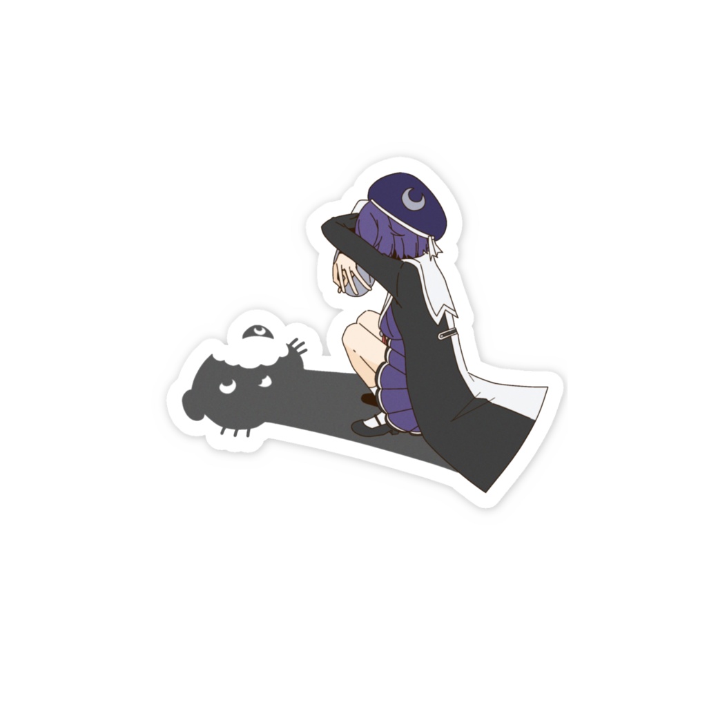おもてたんと違うたまちゃんステッカー