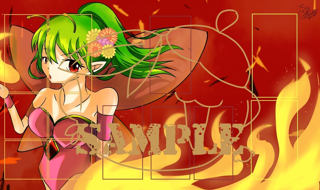 MCGプレイマット風イラスト第1弾パック