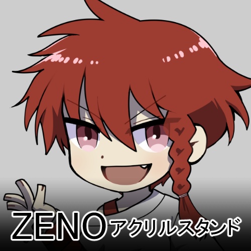 「ZENO」アクリルスタンド - 02 赤