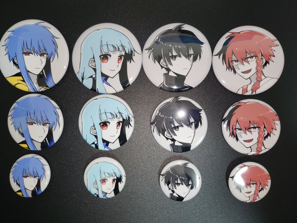 【常設】黒 - ZENO 缶バッチ