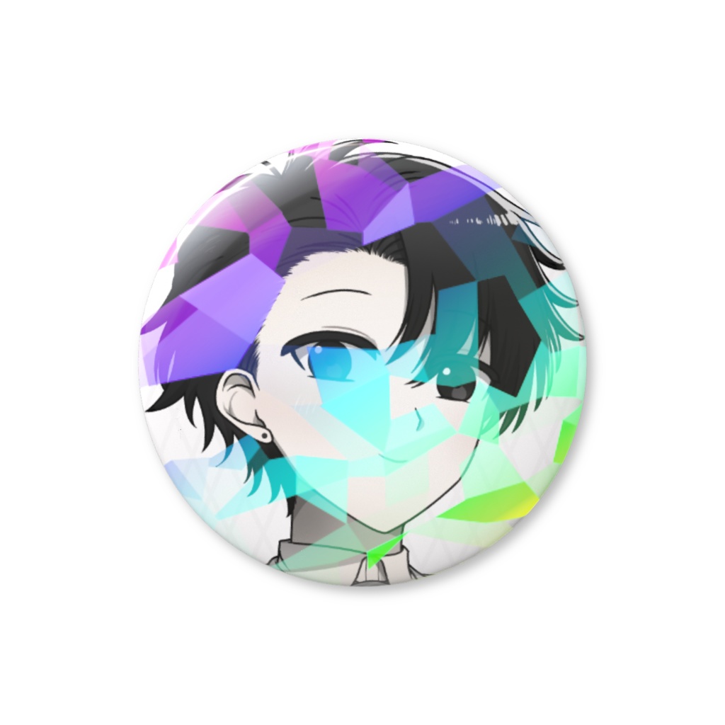 10周年祝缶バッチ - 黒