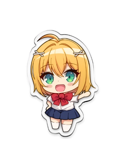 【オリジナル】アクリルキーホルダー・丹生川マイ（SDキャラ）
