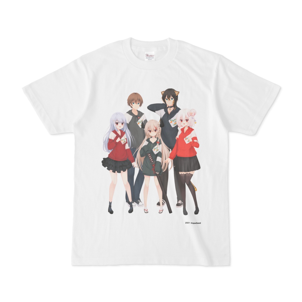 2021年5月度事務所イベント集合絵 Tシャツ