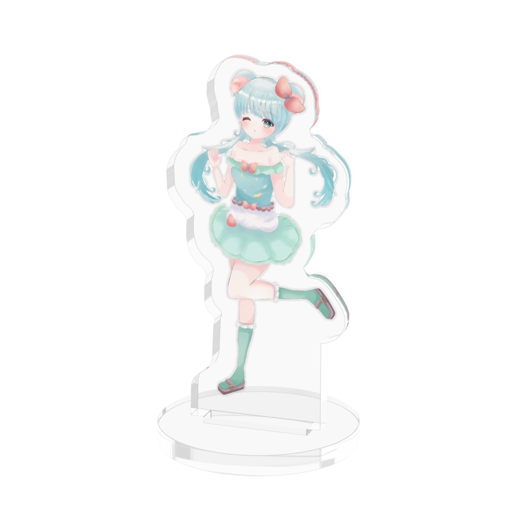 しろくのアクリルフィギュア