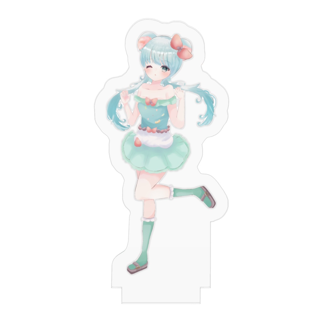 しろくのアクリルフィギュア