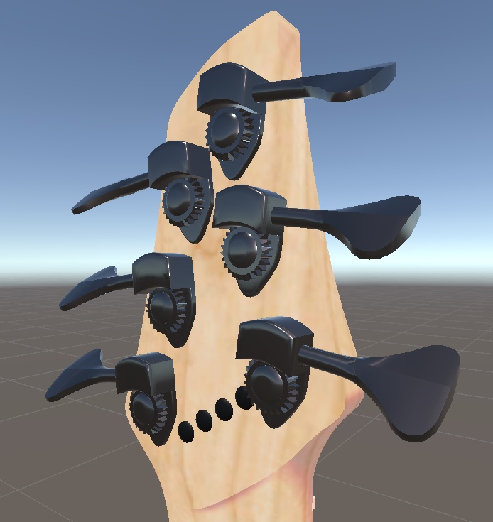 【無料】6弦ベース_VRC想定【自分で塗装してね】