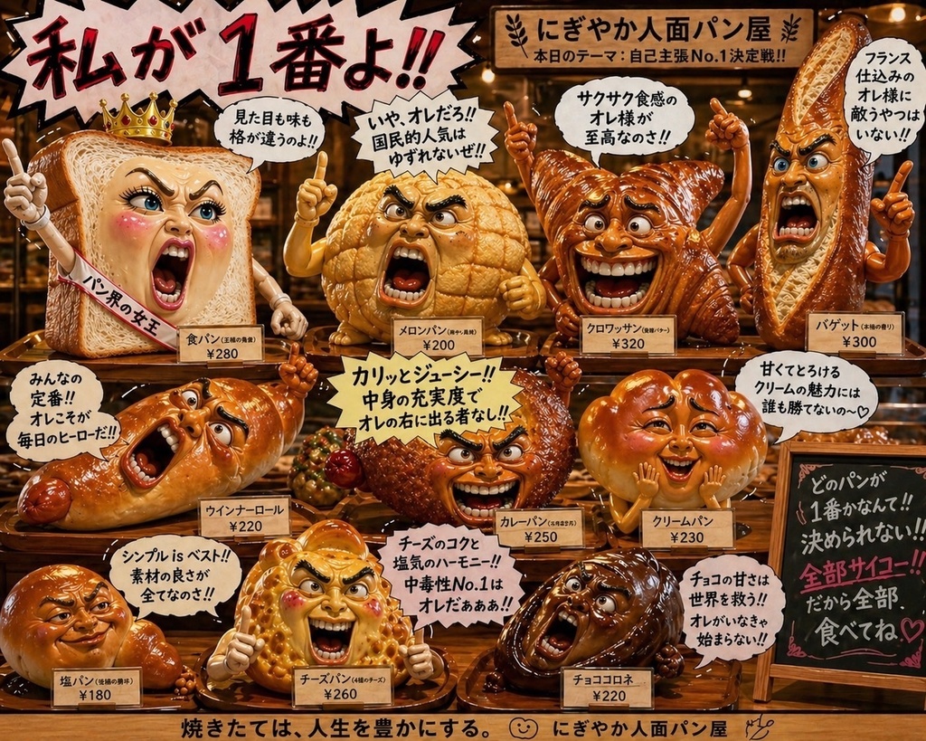 ～食べものたちのヒミツの会議～（全10枚セット）