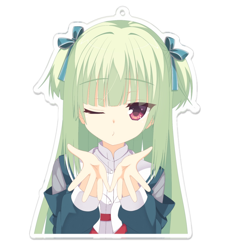 投げキッス　ムラサメちゃん