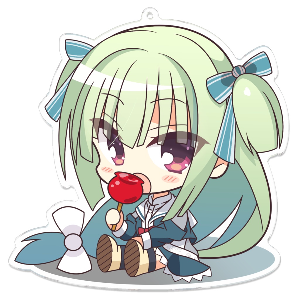 ムラサメちゃんとりんご飴