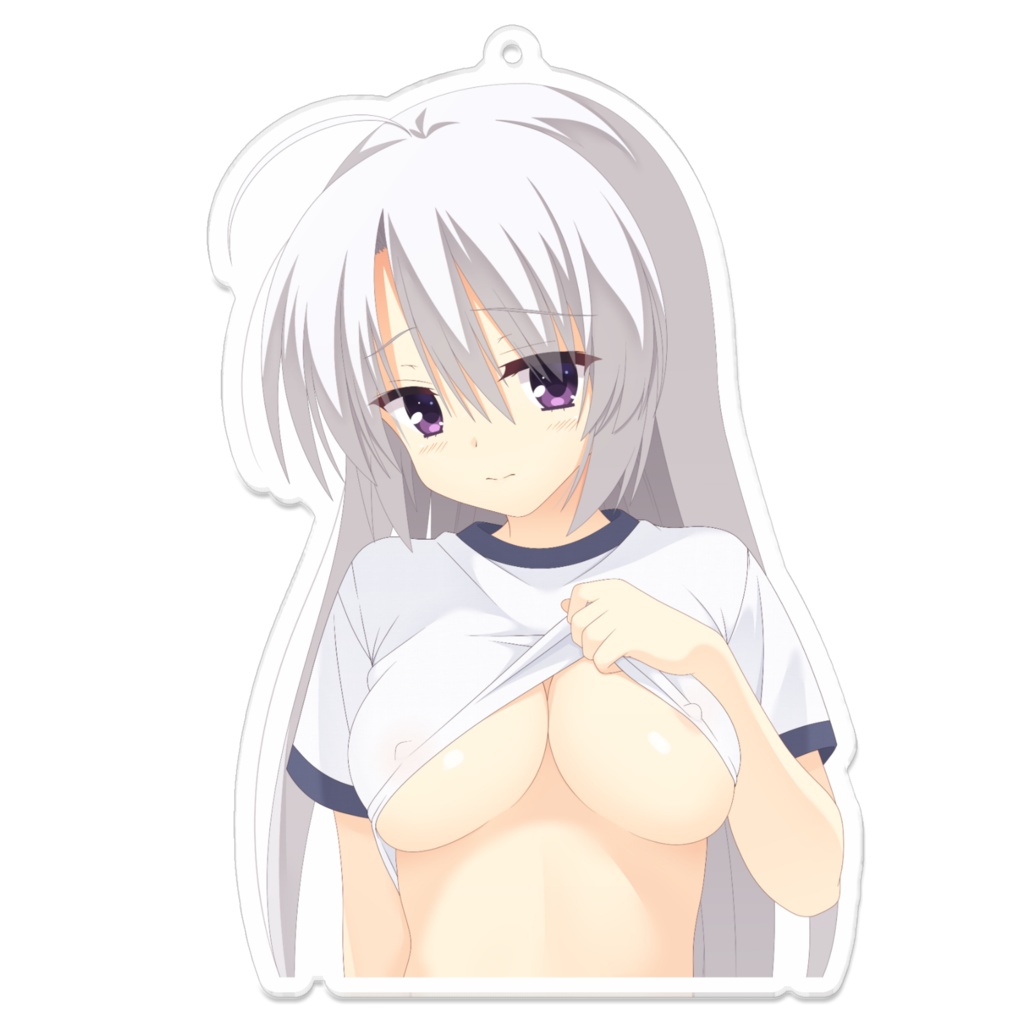 ノーブラ体操服