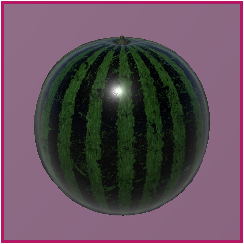 【VRChat想定】フルーツオブジェクト 6種×5パターン