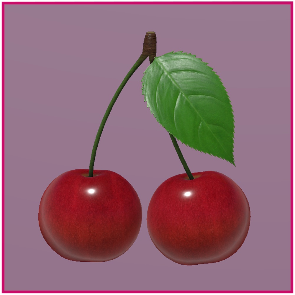 【VRChat想定】フルーツオブジェクト 6種×5パターン